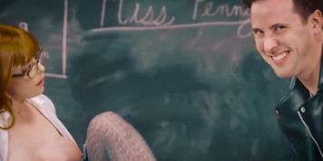The Substitute needs you to stay after class - Brazzers