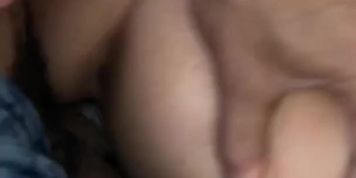 Cute dog leads to standing screw and cumshot (NoFaceGirl)