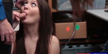 Bff Rylee Reene helps Jojo Kiss out of serious trouble by fucking guard