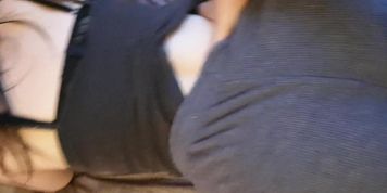 my first time doggy  amateur teen gets fucked 