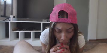 My stepsister, a big-ass dark haired homemade hump video, saves my life by sucking the venom out of my meatpipe. (Little Tina)