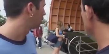 Girl fucked by random strangers
