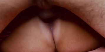 Fucking my tan blonde PAWG girlfriend in missionary position till I cum pt 2