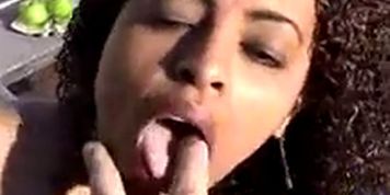 Ethiopian Lady Takes Cam In Every Hole 1of2 (Nestee Shy)