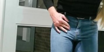 Jenna wets herself before school and gets CAUGHT!