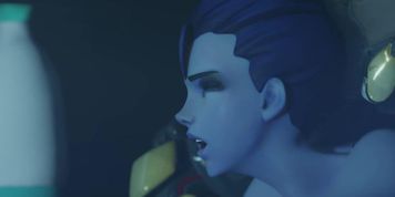 WIDOWMAKER OVERWATCH (BLENDER ANIMATION W/SOUND)