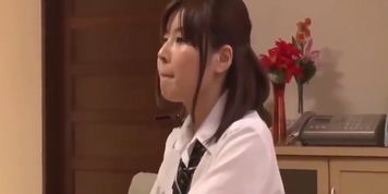 Clever Asian Schoolgirl Turns Teacher into Pussy Licker
