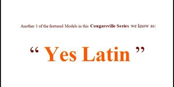 85th Web Models of Mature Cougarsville (Promo)