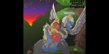 3D Animation - Hot Keycock Angel And Devil Women - Part 1