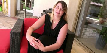 Davina and Candie's first FFM trio, anal for lesbians