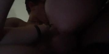 (Homemade) She likes to eat the cock and see seas swap swallow it too