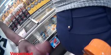 Me at the grocery store (Adrianna Nicole)