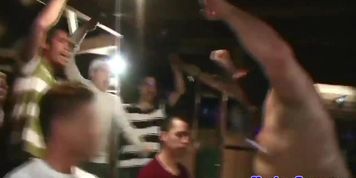Barnyard college boys hazed into frathouse