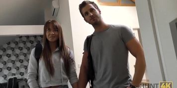 HUNT4K. Crazy fucking action performed by lovely dollface for money