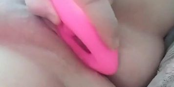 Short clip of creampie masturbation