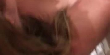 Wife swallows BBC cum