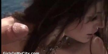 Hot Girl Gets Fuck In The Ass While She Is Sucking A Hard Cock