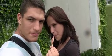 Czech Wife Swap - Outdoor Public Blowjob (Stepanka)