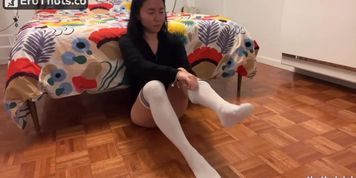 Jiwon YouTube Try_on Slips