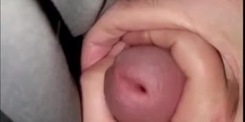 Drunk Sleeping handjob & pulsing Camo Ass Cum