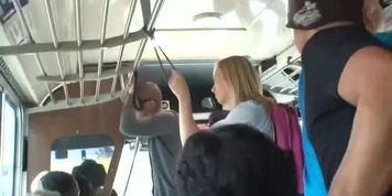 School Girl Tracey Sweet Fondled On Bus