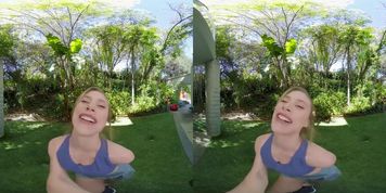 Petite Anya Olsen Is Doing Squats On Your Rough Rock Cock Vr Porn