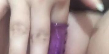 Randy milf playing with myself