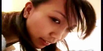 TRIKE PATROL - Young Natural Filipina sucking and fucking white cock