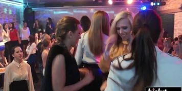 Sexy chicks have fun with big cocks