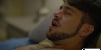 Horny stepbro bareback the wet ass of his trans stepsis