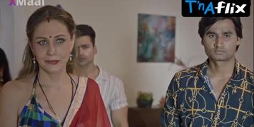 Jaya Pandey Breasts Scene  in Lady Hunter