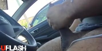 Cock Flash With Huge Cumshot
