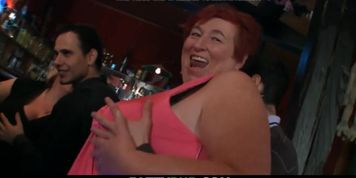 Huge tits bbw party in the bar (Falco White, June Kelly, Katerina Vojtova)