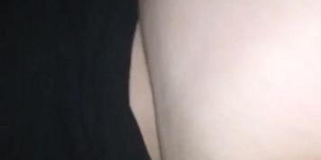 Cheating wife gets cum shot on ass 