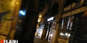 Rubbing My Dick From Across The Street.