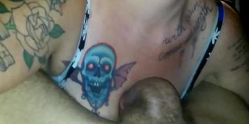 Jamie sucking my dick