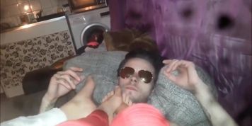 guy gets really lucky at party