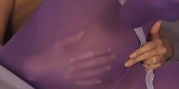 purple Pantyhose
