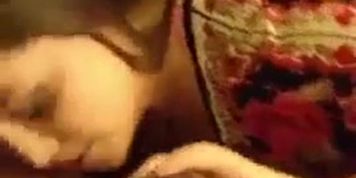 Indian Girl sucks cock