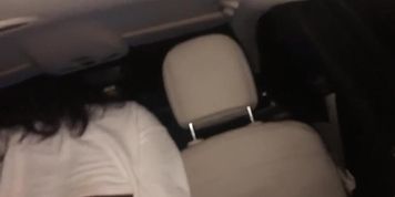 Ghetto Hoe Getting Down in The Back seat