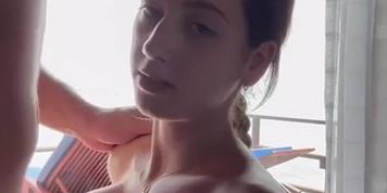 Hellomoonli Gives Head And Gets Plowed During Her Vacation