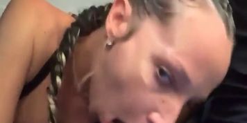 Super Hot Perfect Girlfriend Sucking While Driving Car