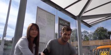 HUNT4K. Couple for money satisfies all the requests of a rich and perverted man
