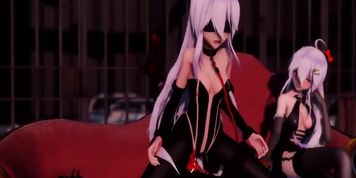 (MMD Sex) Haku have a sex slave pet hehehe (Insect,Dog) (Submitted by Sao-sky)