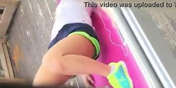 Pinsang Pinay binosohan habang nag-eexercise - Pinayporndaddy (Hiddencam___)