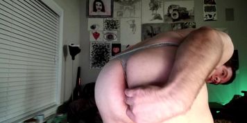 Brings us back to now (after preg ts cosplay) Lush and Butt plug