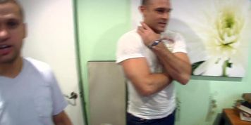 A 3 girl gang bang in college (Sasha Sweet)