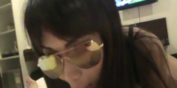 Two Thai girls suck my Cock