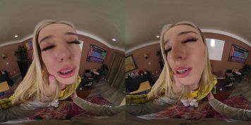 Vr Conk Pretty Blonde Teen Haley Reed Needs To Try Your Dick First - Clueless Xxx Parody Vr Porn