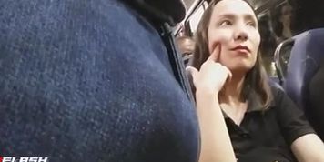 Bulge Flash Asian on Bus